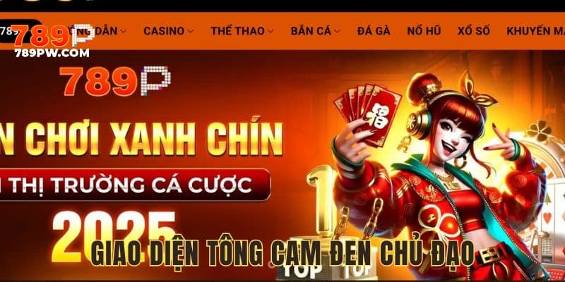 Nổi bật với màu cam đen, bố trí hài hoà